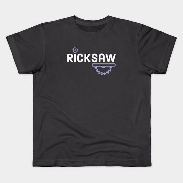 Ricksaw Logo (New!) Kids T-Shirt by Midwest Nice